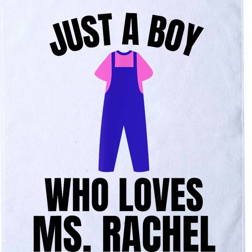 Just A Boy Who Loves Ms. Rachel Ms. Rachel Platinum Collection Golf Towel