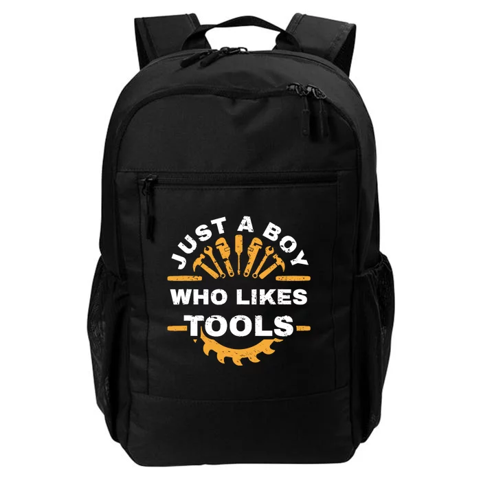 Just A Boy Who Likes Tools Daily Commute Backpack