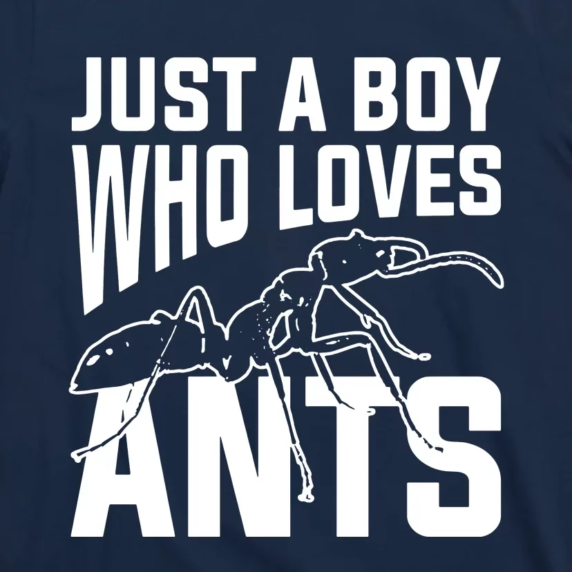 Just A Boy Who Loves Ants T-Shirt