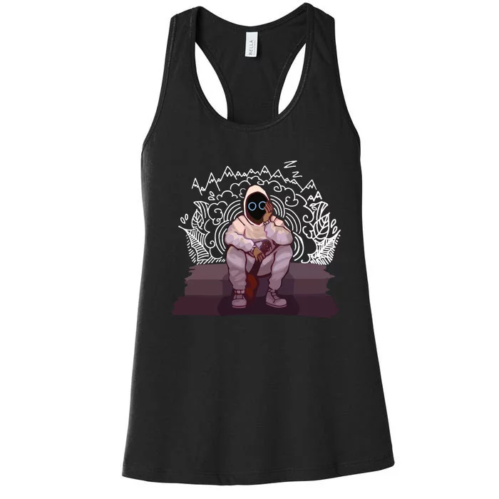 Just A Boy With A Ukulele BoyWithUke Women's Racerback Tank