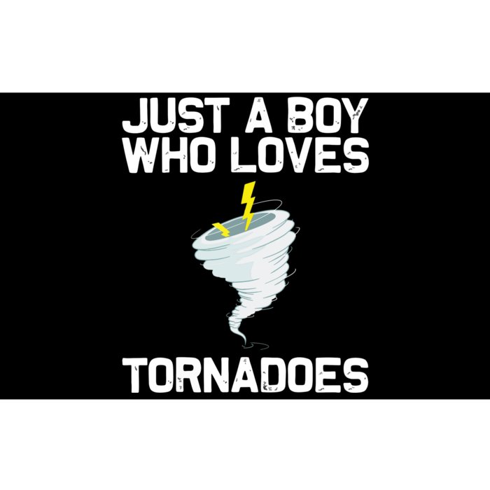 Just A Boy Who Loves Tornadoes Tornado Meteorologist Bumper Sticker