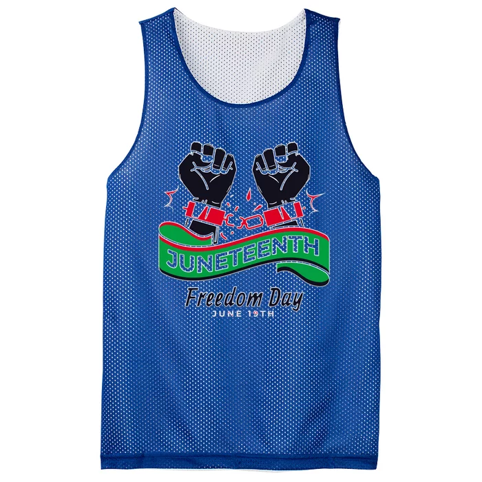 Juneteenth Ancestors Black African Freedom Day June 19 Gift Mesh Reversible Basketball Jersey Tank