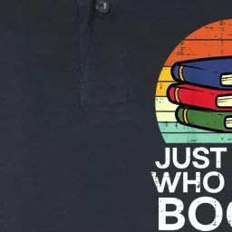 Just A Boy Who Loves Books Read Reading Librarian Softstyle Adult Sport Polo