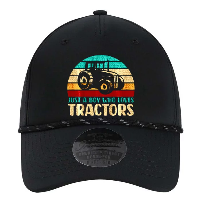 Just A Boy Who Loves Tractors Performance The Dyno Cap