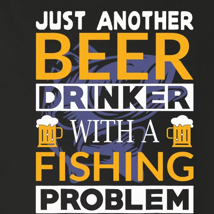 Just Another Beer Drinker With A Fishing Problem Angeln Toddler Long Sleeve Shirt