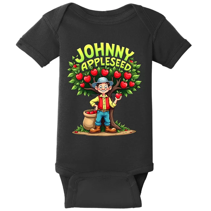 Johnny Appleseed Costume Baby Bodysuit