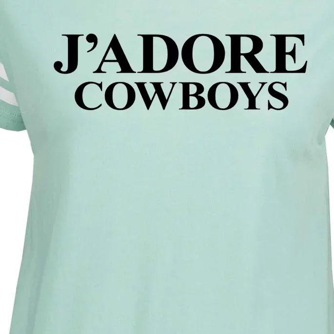 J' Adore Cowboys Tank Top Kendall Jenner Wear Tank Enza Ladies Jersey Football T-Shirt