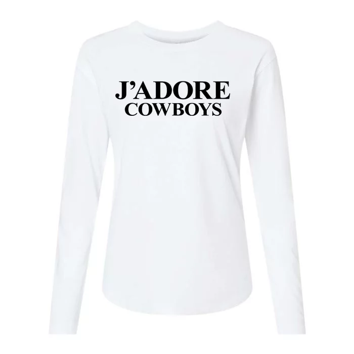 J' Adore Cowboys Tank Top Kendall Jenner Wear Tank Womens Cotton Relaxed Long Sleeve T-Shirt