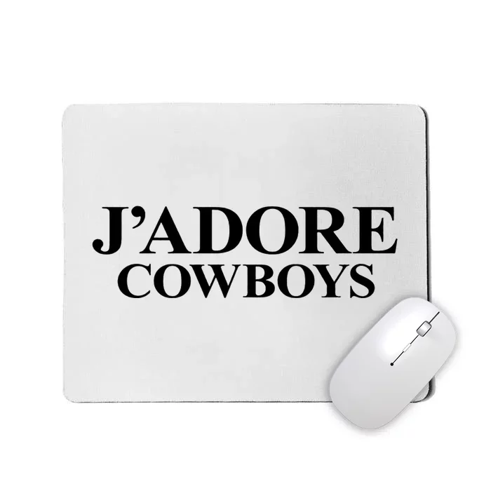 J' Adore Cowboys Tank Top Kendall Jenner Wear Tank Mousepad