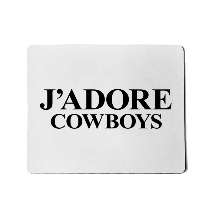 J' Adore Cowboys Tank Top Kendall Jenner Wear Tank Mousepad