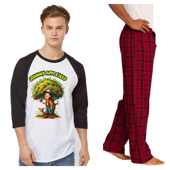 Johnny Appleseed Costume Raglan Sleeve Pajama Set