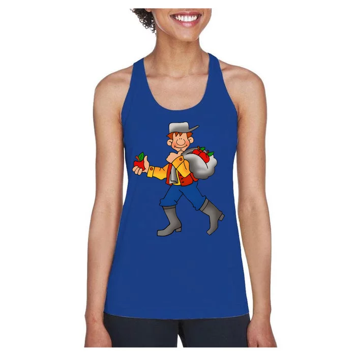 Johnny Appleseed Costume Women's Racerback Tank