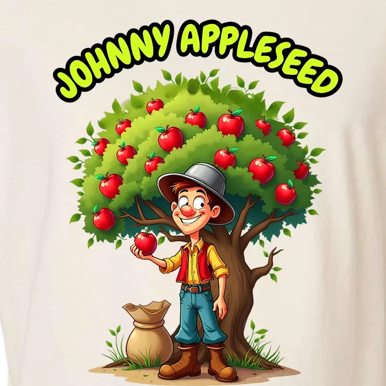 Johnny Appleseed Costume Garment-Dyed Women's Muscle Tee