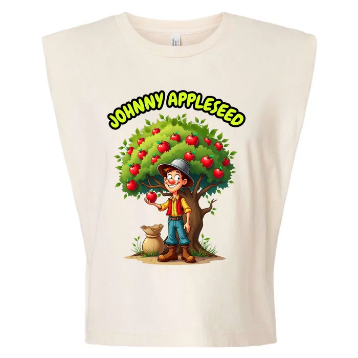 Johnny Appleseed Costume Garment-Dyed Women's Muscle Tee