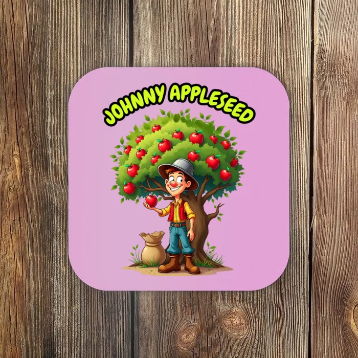 Johnny Appleseed Costume Coaster