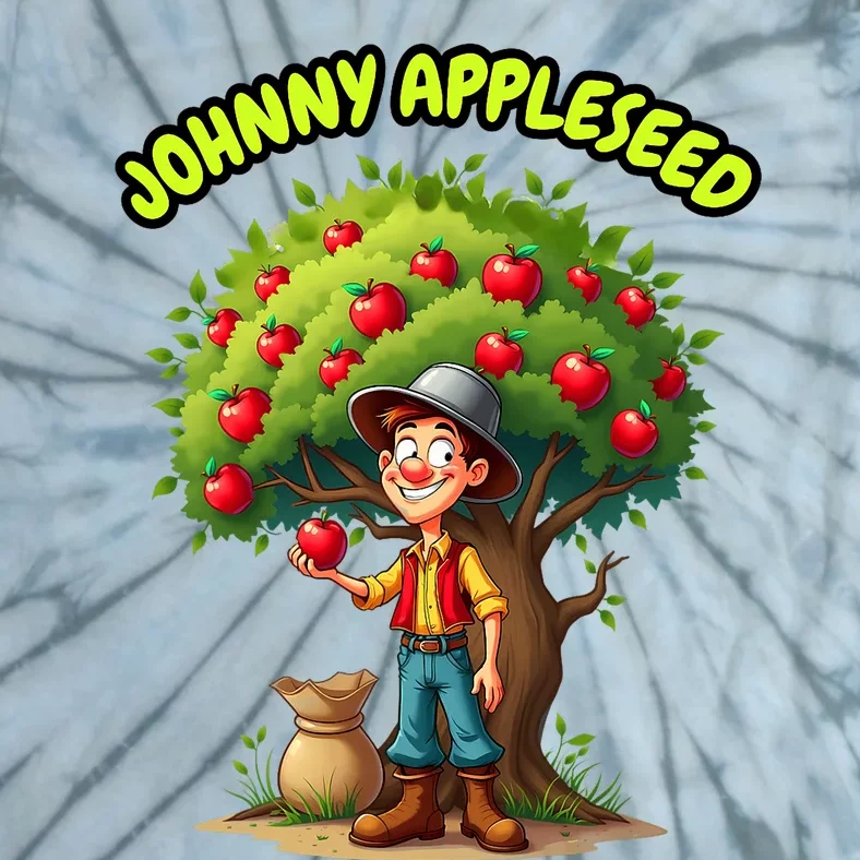 Johnny Appleseed Costume Tie-Dye T-Shirt