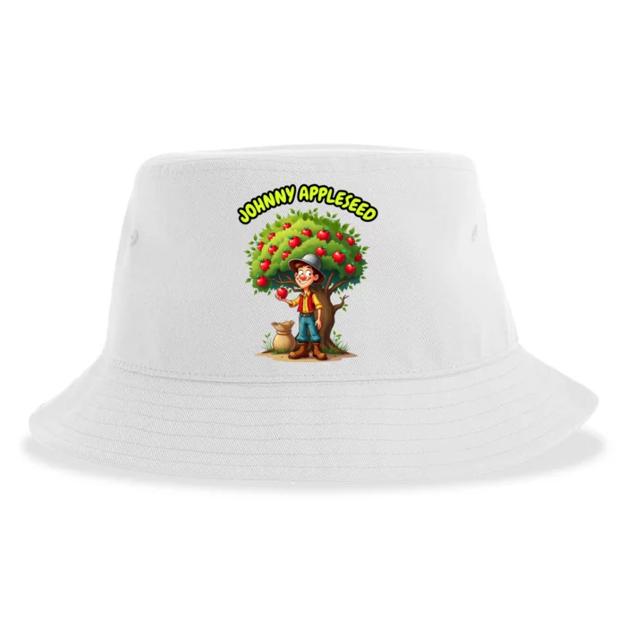 Johnny Appleseed Costume Sustainable Bucket Hat