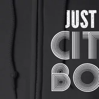 Just A City Journey Full Zip Hoodie