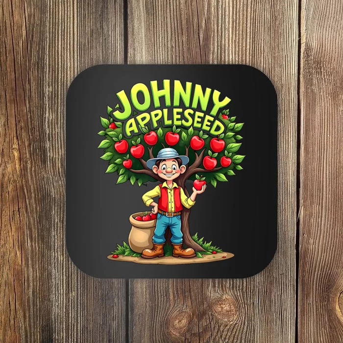 Johnny Appleseed Costume Coaster