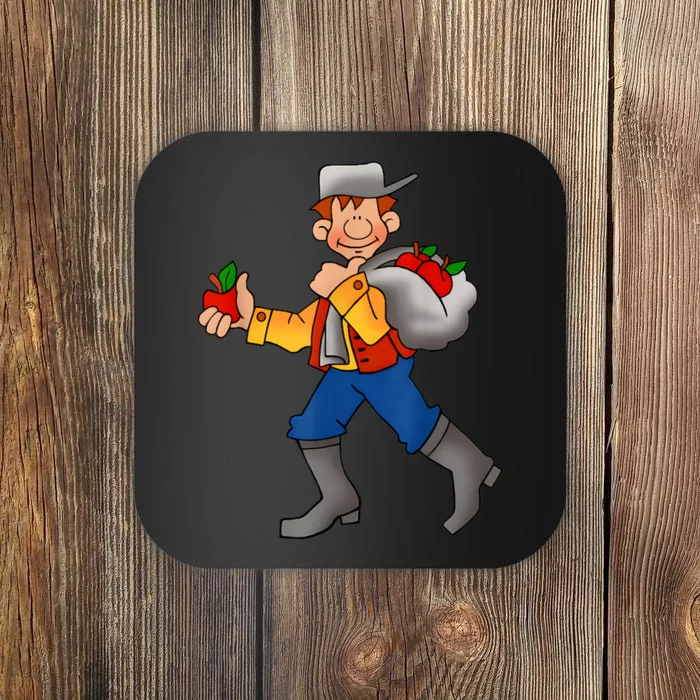 Johnny Appleseed Costume Coaster