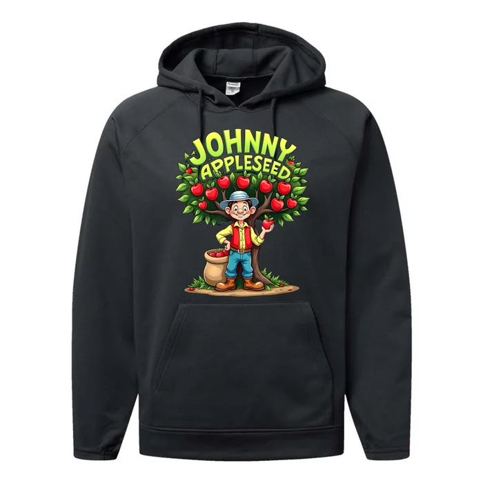 Johnny Appleseed Costume Performance Fleece Hoodie