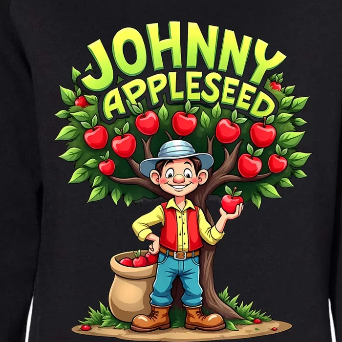 Johnny Appleseed Costume Womens California Wash Sweatshirt