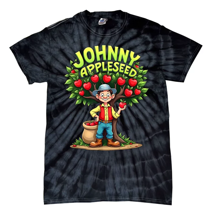 Johnny Appleseed Costume Tie-Dye T-Shirt