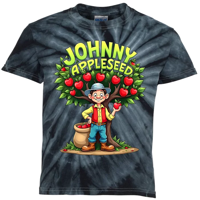 Johnny Appleseed Costume Kids Tie-Dye T-Shirt