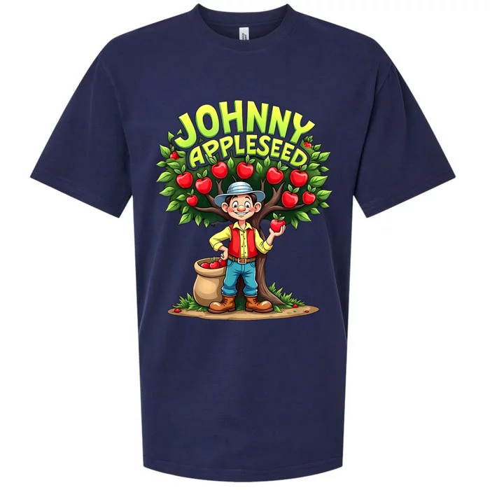 Johnny Appleseed Costume Sueded Cloud Jersey T-Shirt