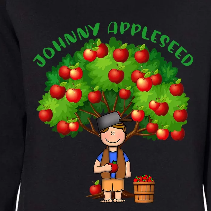 Johnny Appleseed Costume Womens California Wash Sweatshirt