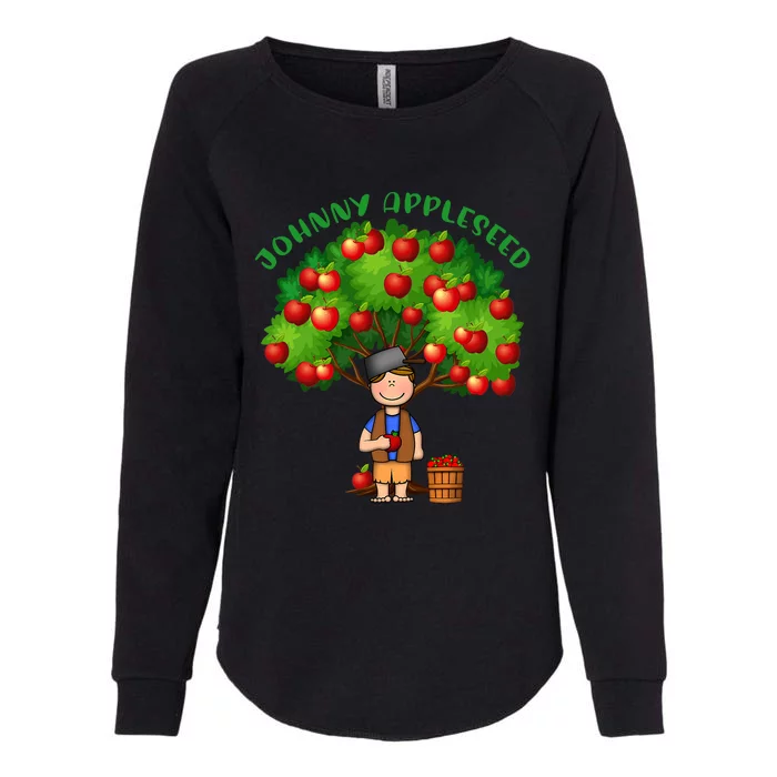 Johnny Appleseed Costume Womens California Wash Sweatshirt