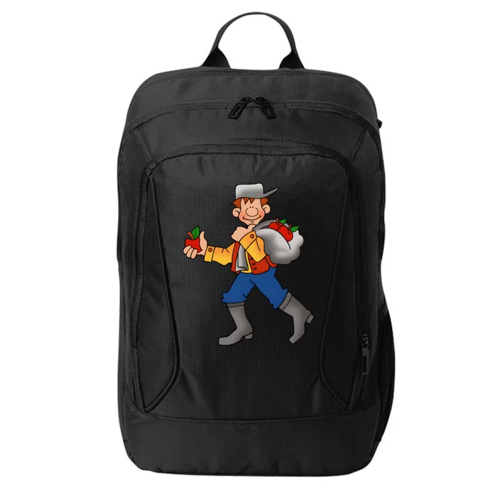 Johnny Appleseed Costume Funny Meme City Backpack