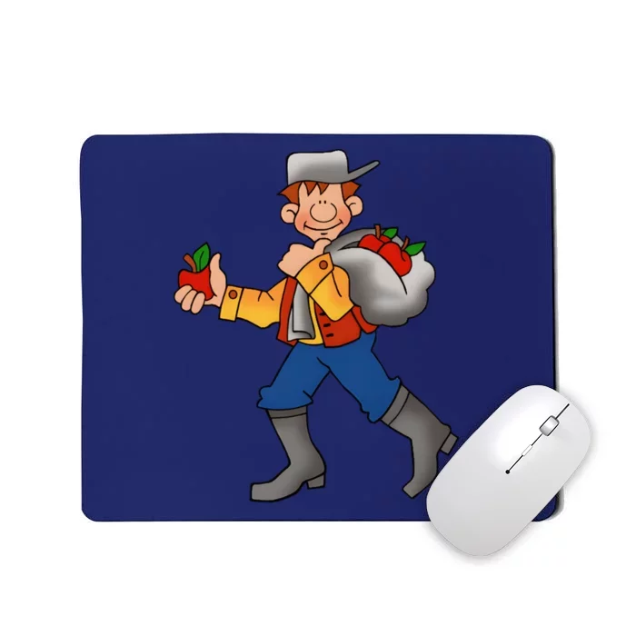 Johnny Appleseed Costume Funny Meme Mousepad