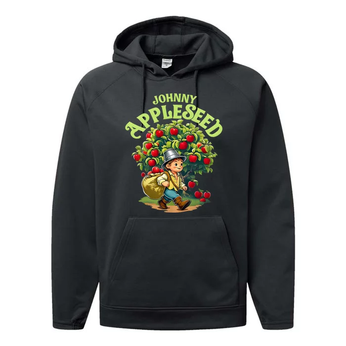 Johnny Appleseed Costume Performance Fleece Hoodie