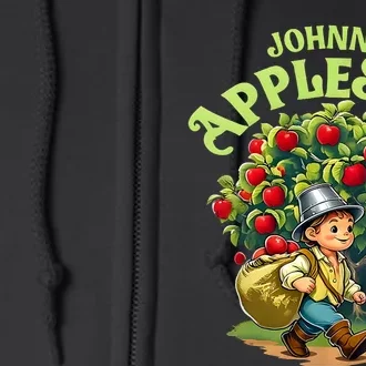 Johnny Appleseed Costume Full Zip Hoodie