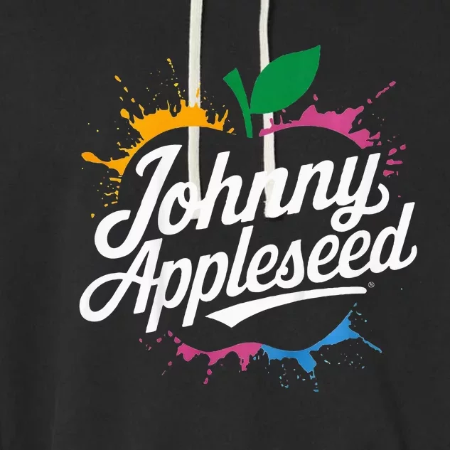 Johnny Appleseed Costume Celebrate Apples Farmer Garment-Dyed Fleece Hoodie