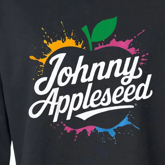 Johnny Appleseed Costume Celebrate Apples Farmer Cropped Pullover Crew