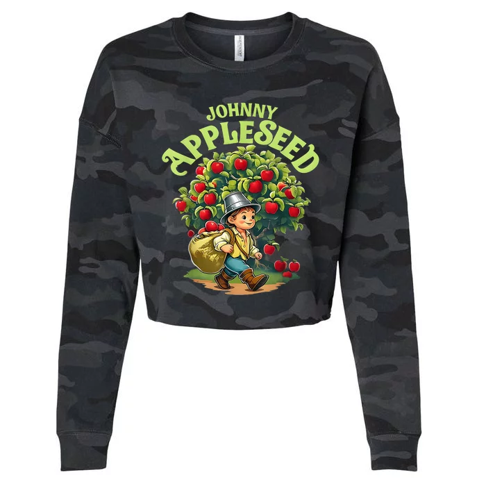 Johnny Appleseed Costume Halloween Costume Storybook Outfit Cropped Pullover Crew