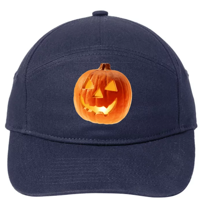 Jack o Lantern 7-Panel Snapback Hat