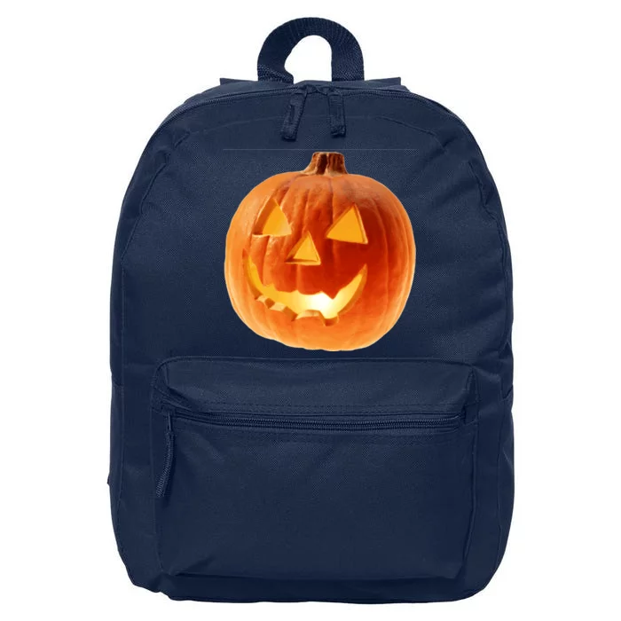 Jack o Lantern 16 in Basic Backpack