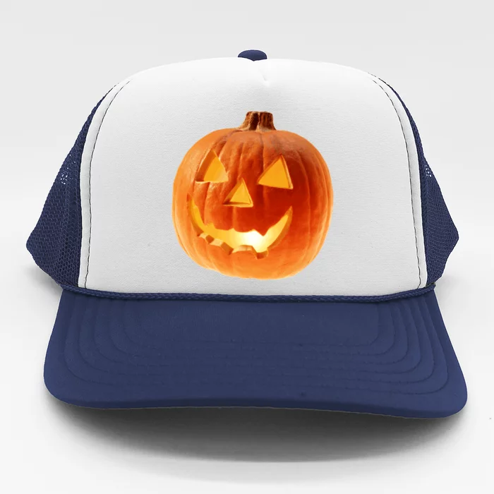 Jack o Lantern Trucker Hat