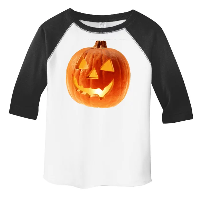 Jack o Lantern Toddler Fine Jersey T-Shirt