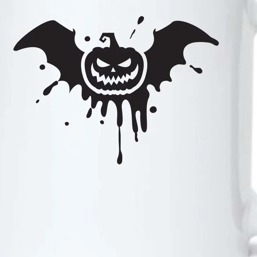 Jack O Lantern Bat Black Color Changing Mug