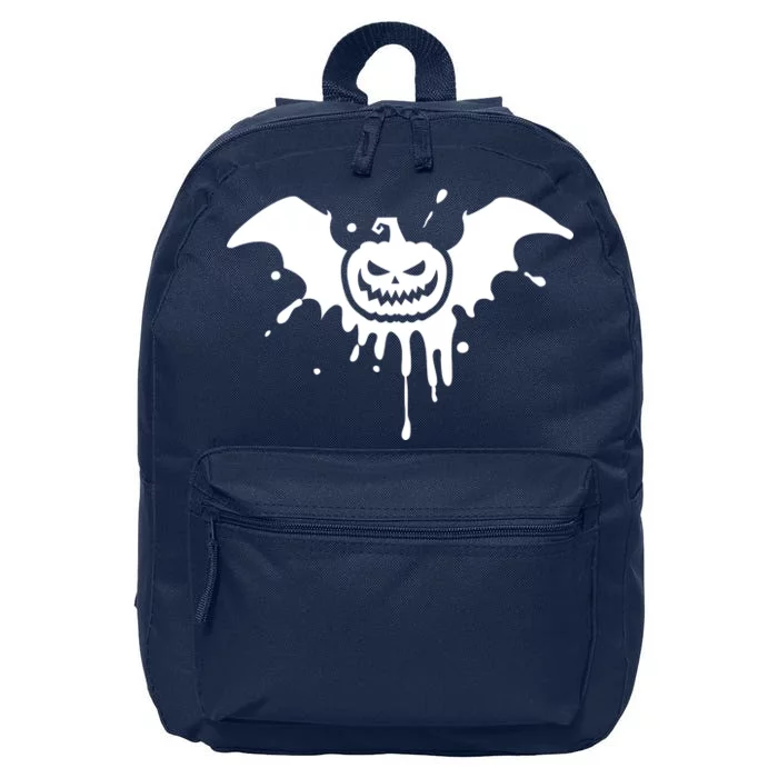 Jack O Lantern Bat 16 in Basic Backpack