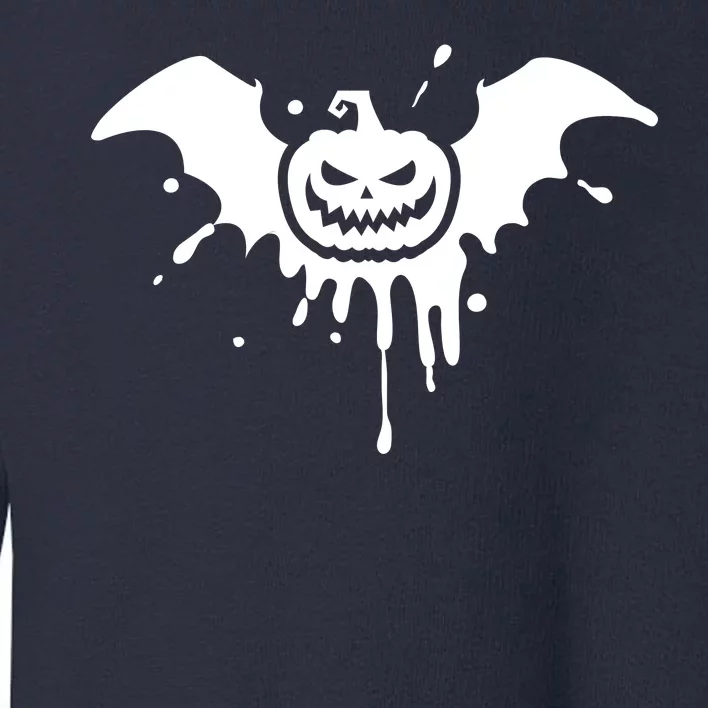 Jack O Lantern Bat Toddler Sweatshirt