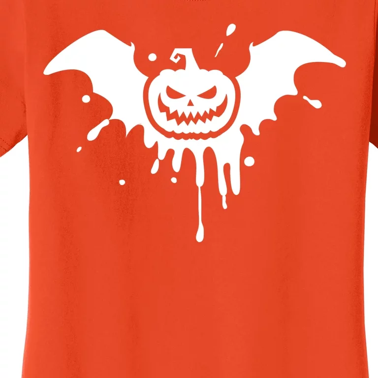 Jack O Lantern Bat Women's T-Shirt