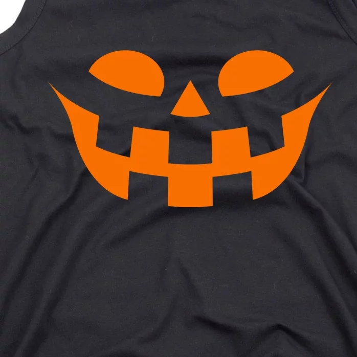 Jack O Lantern Scary Spookey Face Tank Top