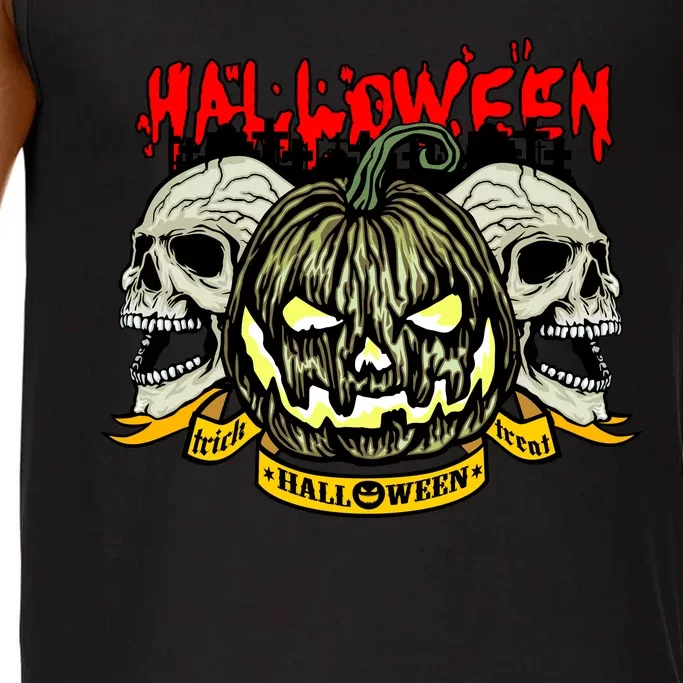 Jack o Lantern Skulls Halloween Comfort Colors® Tank Top