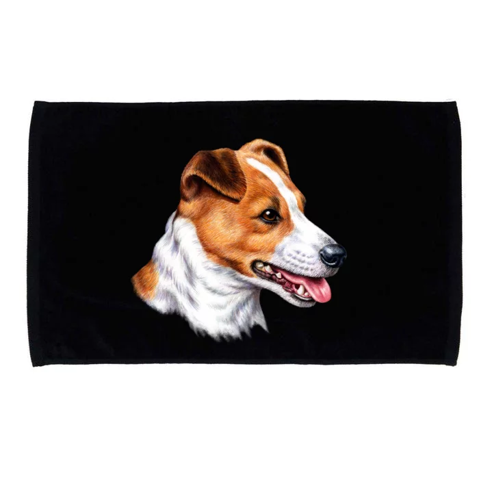 Jack Russell Dog Microfiber Hand Towel