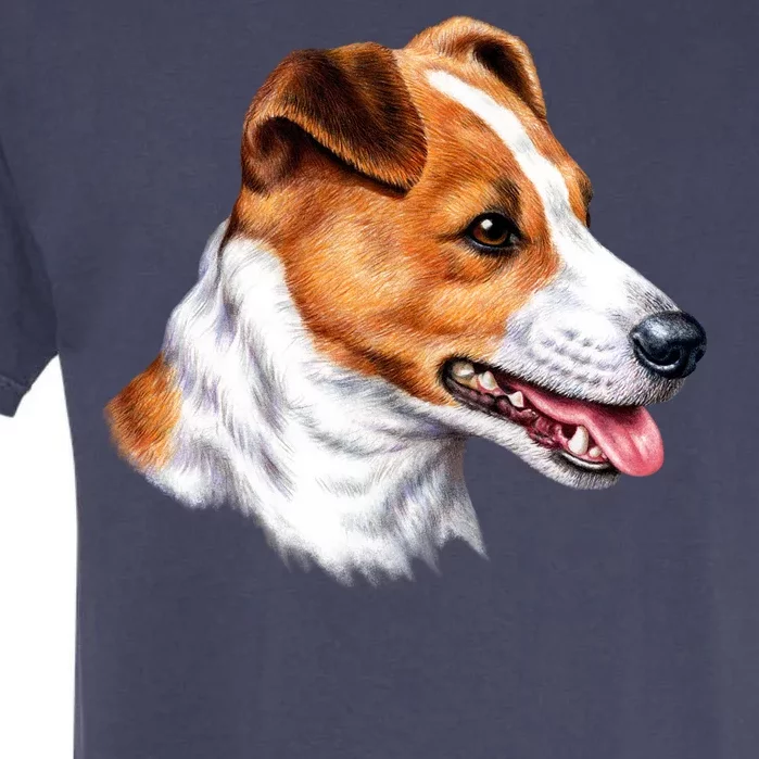 Jack Russell Dog Garment-Dyed Heavyweight T-Shirt